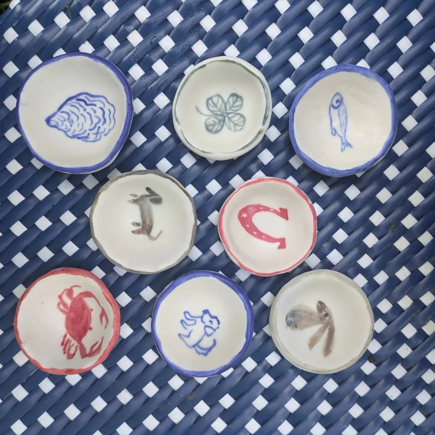 Sketchbook Trinket Bowls- Made to order