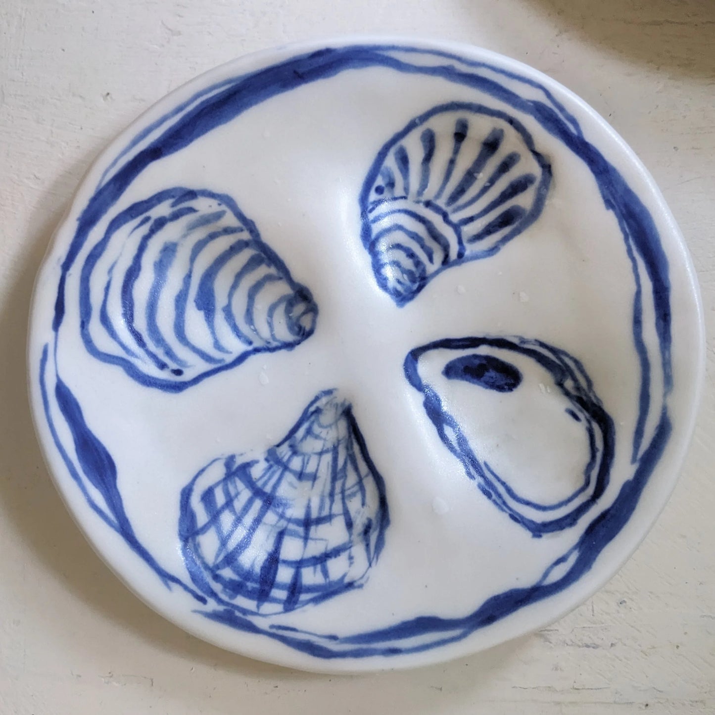 Individual Oyster Plate