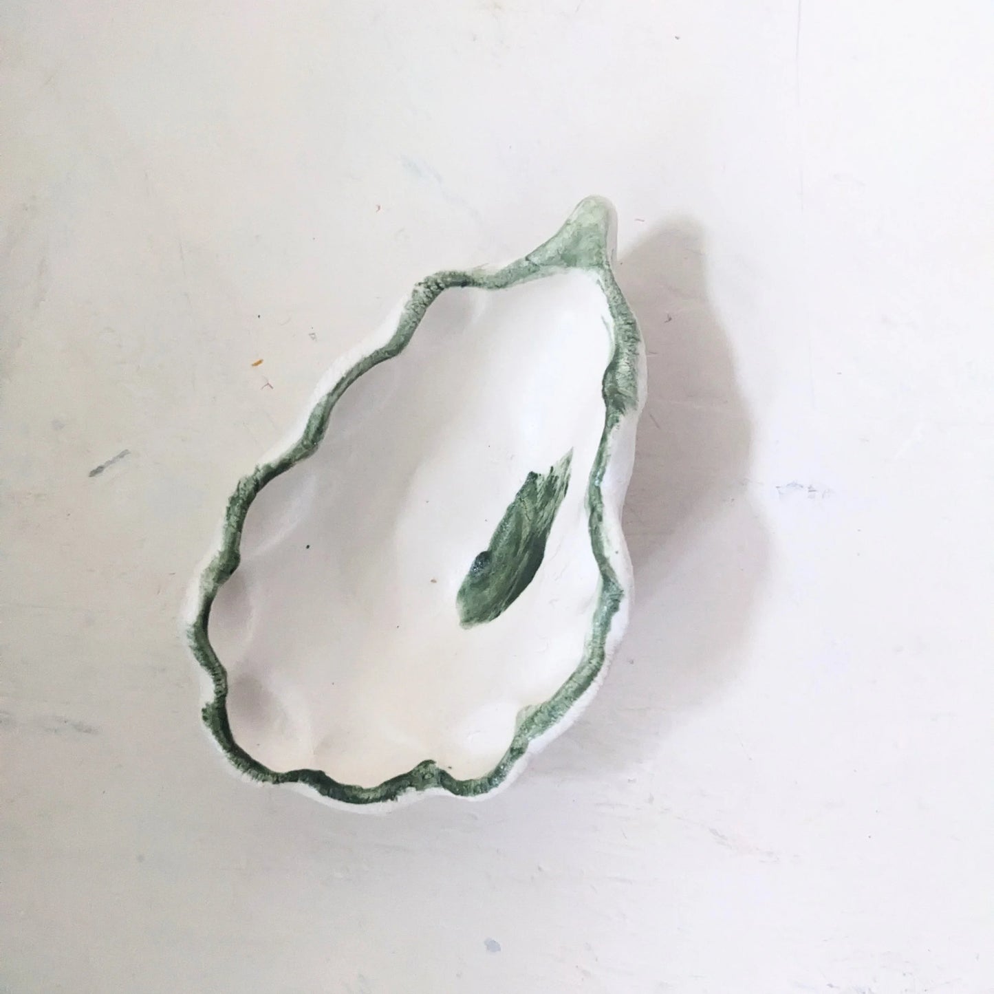 Porcelain Oyster Shells (food safe)