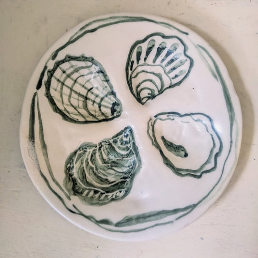Individual Oyster Plate