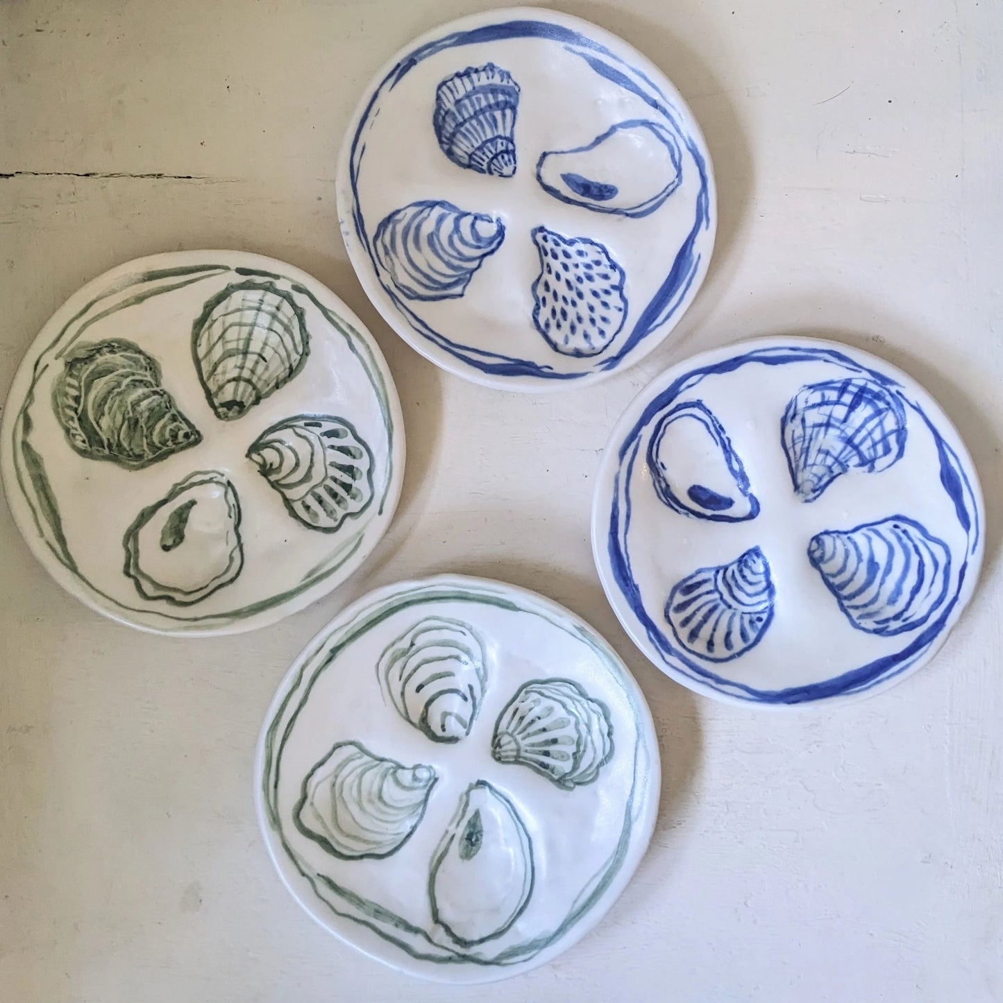 Individual Oyster Plate
